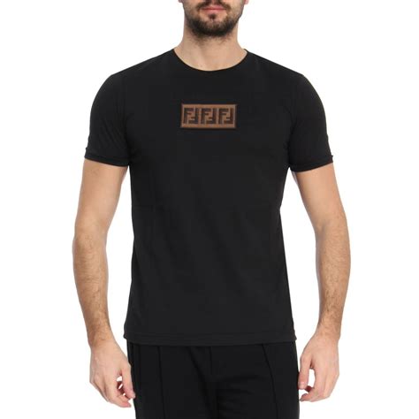 black fendi t shirt|fendi t shirt rate.